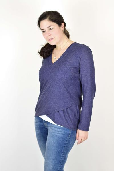 Nähbeispiel Veranobluse lillesol women No. 17